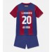 Maillot de foot Barcelona Sergi Roberto #20 Domicile vêtements enfant 2023-24 Manches Courtes (+ pantalon court)